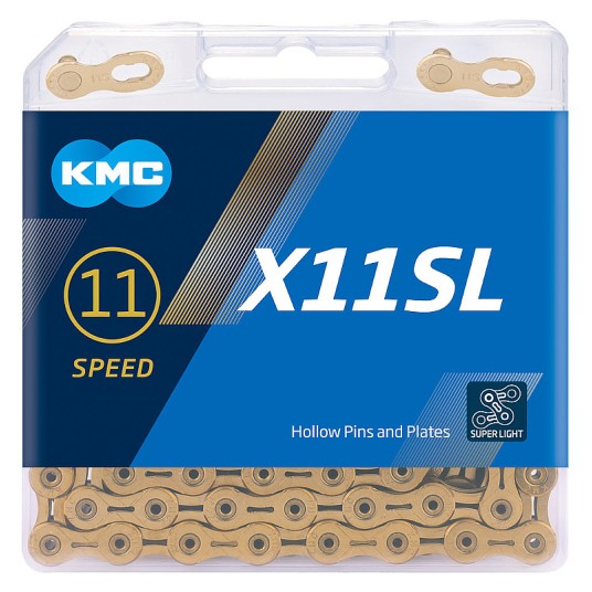 Łańcuch KMC X11SL 118og.;11b;Ti-N;BOX