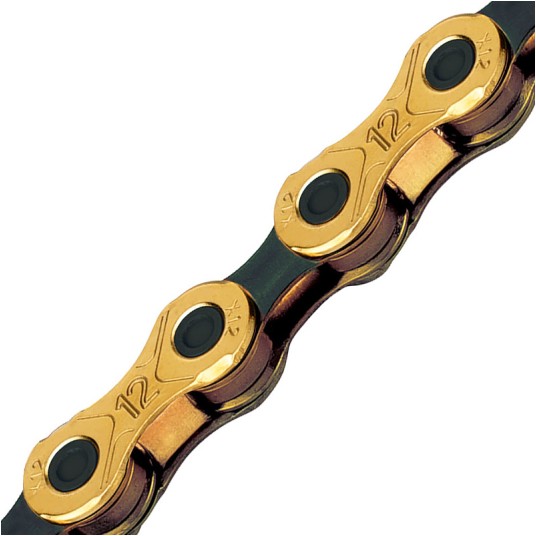 Łańcuch KMC X12 126og.;12b;Ti-N/CZ;BOX