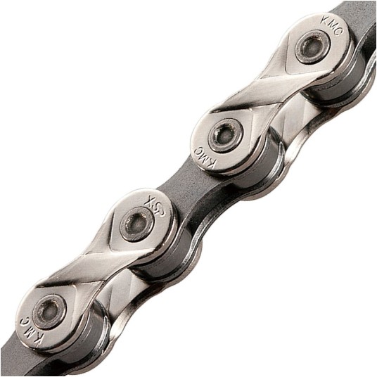 Łańcuch KMC X8 1/2"x3/32";116og.;8b;SR/SZARY