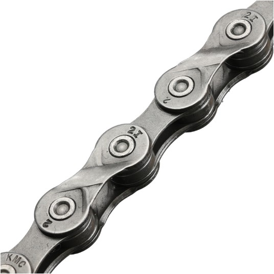 Łańcuch KMC X9 1/2"x11/128";116og.;9b;SZARY