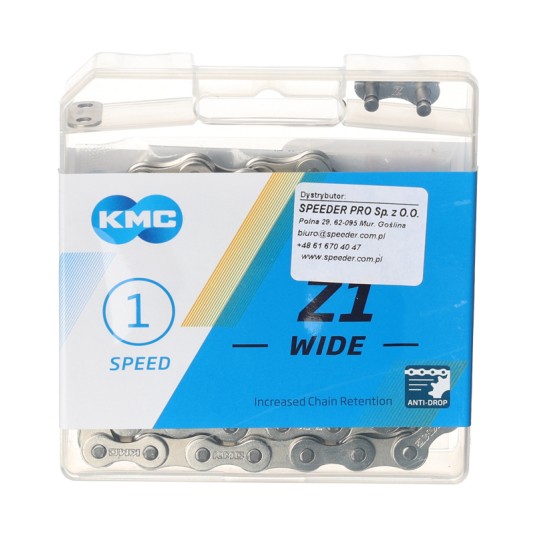 Łańcuch KMC Z1 1/2"x1/8";112og.;1s.;SR;BOX