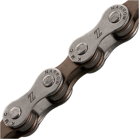 Łańcuch KMC Z7 1/2"x3/32";114og.;7b;SZ/BR;BOX
