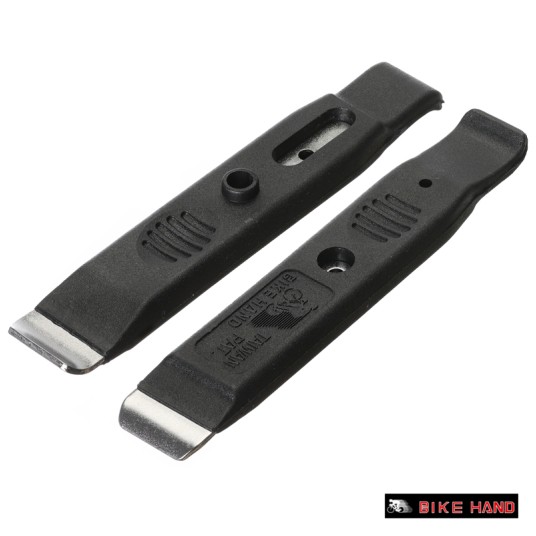 Łyżki do opon YC-3128 PCV/Stal;10cm;2szt.;CZARNE