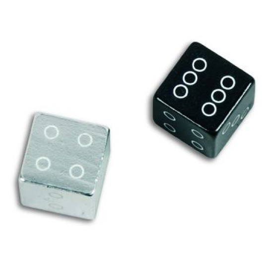 Nakrętka zaworu dętki NZ-18 Alu;Kostka;SR;2szt