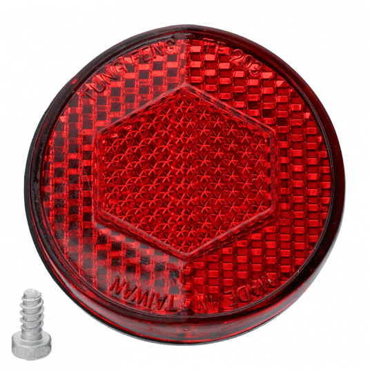 Odblask kpl. TF-203 Okrągły;P-Biały/T-Czerwony -zdjęcie numer 2