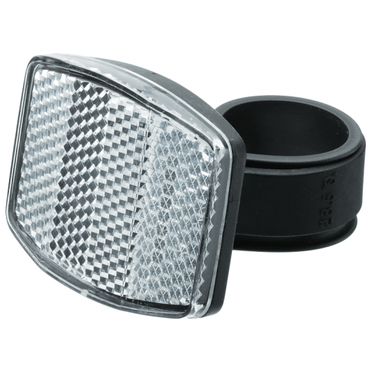 Odblask przód LS-205C Uchwyt;Biały -zdjęcie numer 1