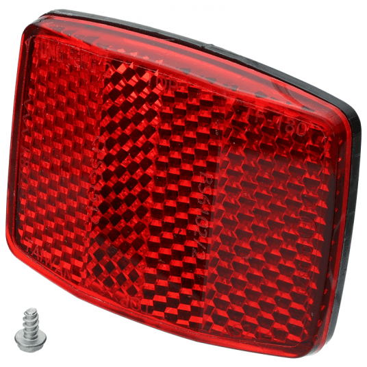 Odblaski TF-180 kpl.przód+tył;Biały/Czerwony -zdjęcie numer 4