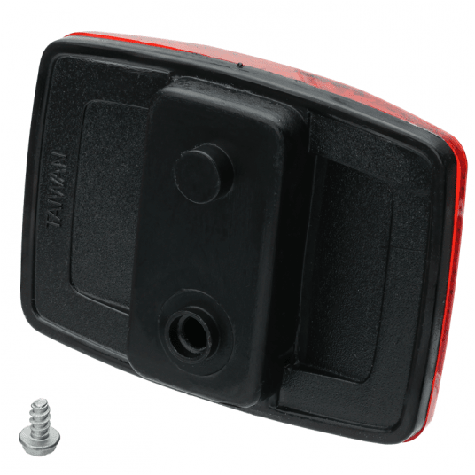 Odblaski TF-180 kpl.przód+tył;Biały/Czerwony -zdjęcie numer 3