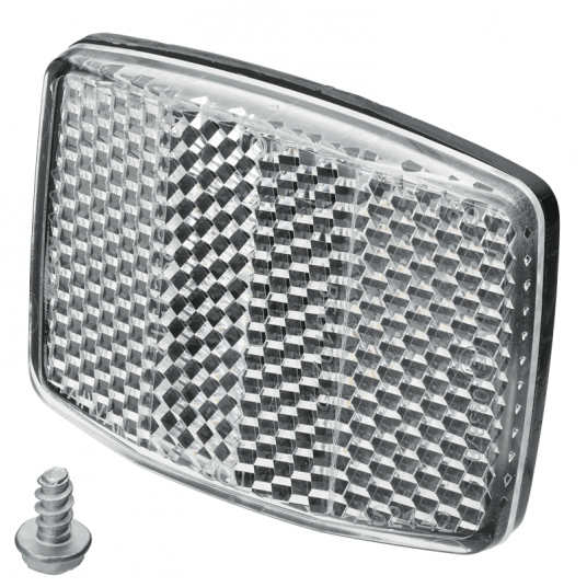 Odblaski TF-180 kpl.przód+tył;Biały/Czerwony -zdjęcie numer 5