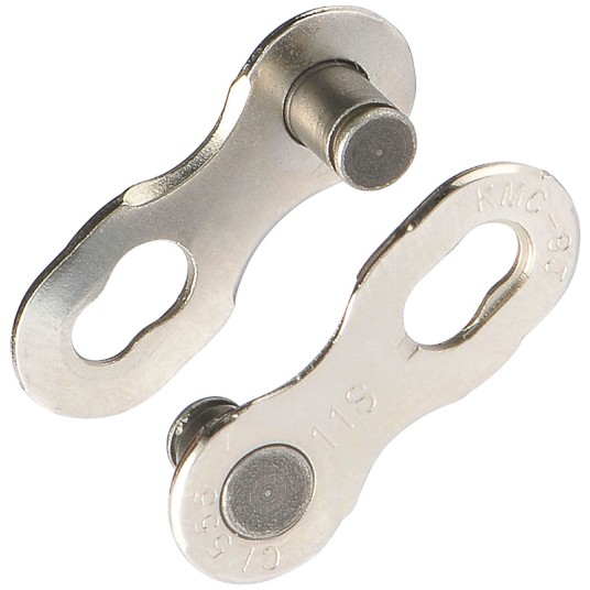 Ogniwo złączne CL555R 11s;1/2"x11/128";Srebrne