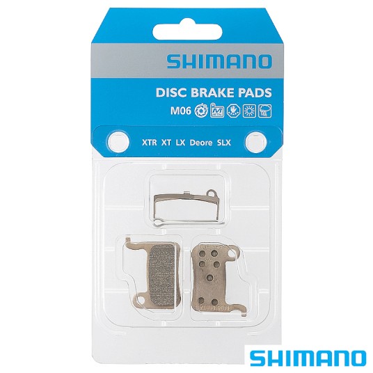 Okładziny ham.tarcz. SHIMANO M06 Metaliczne