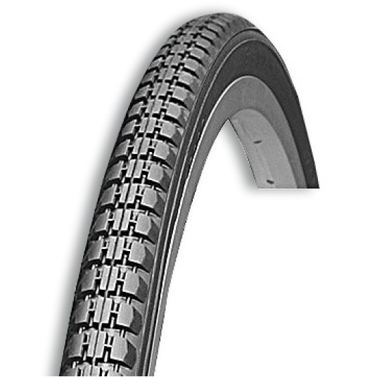 Opona H-406 26"x1 3/8 (37-590);City;Czarna