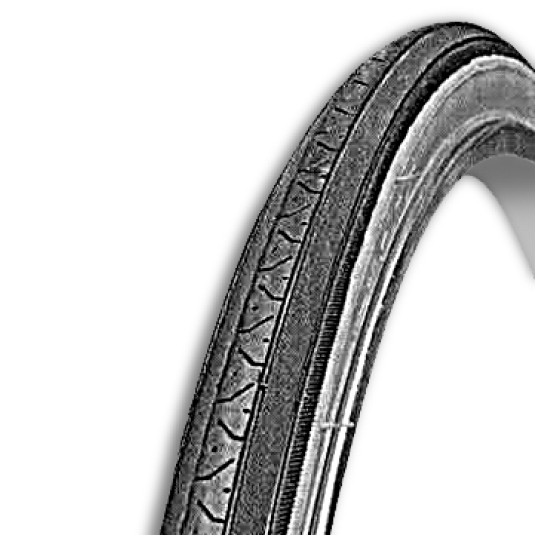 Opona H-424 27"x1 1/4 (32-630);City;CZ/BIAŁA