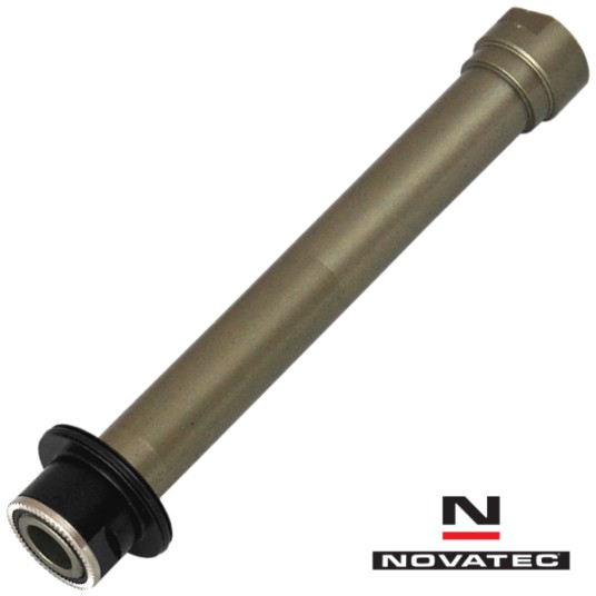 Oś p. tył NOVATEC D792SB Alu;10mm;Kapsel
