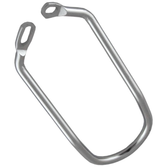 Osłona przerzutki HC-616 Stal;Długa;2otw.;CP