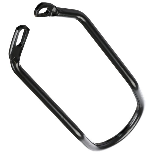 Osłona przerzutki HC-616 Stal;Długa;2otw.;Czarna