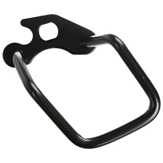 Osłona przerzutki HS-284K Stal;Krótka;Czarna