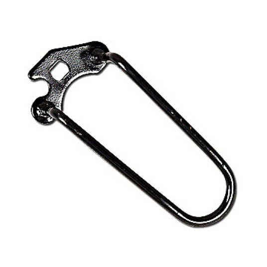 Osłona przerzutki HS-284K Stal;Krótka;Czarna