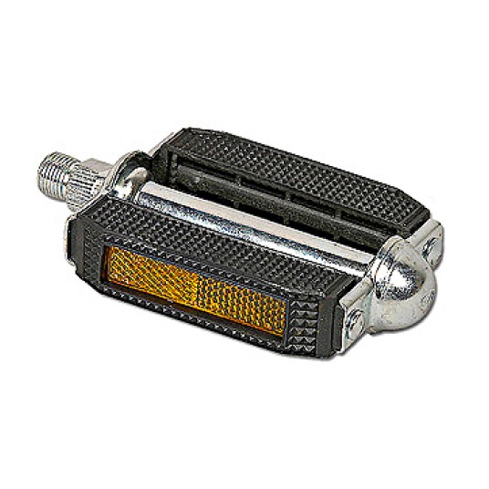 Pedał TH-302 Stal/Guma;Oś9/16";KK;Retro;SR/CZ