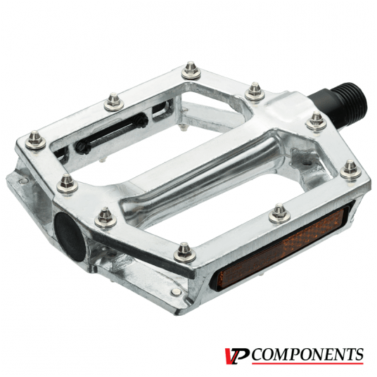 Pedał VP-531E Alu;Oś9/16";KK;BMX;Piny;SREBRNY -zdjęcie numer 1