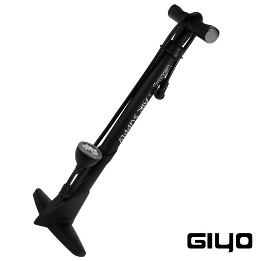 Pompka GIYO GF-43P Stojąca;PCV;Manometr;AV/DV