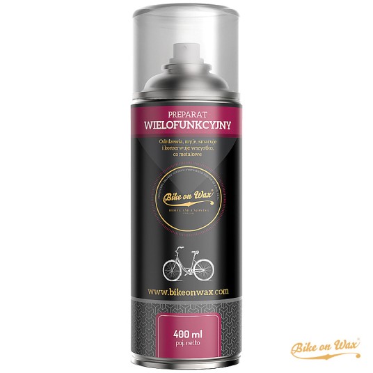Preparat BIKE ON WAX Wielofunkcyjny -Spray400ml