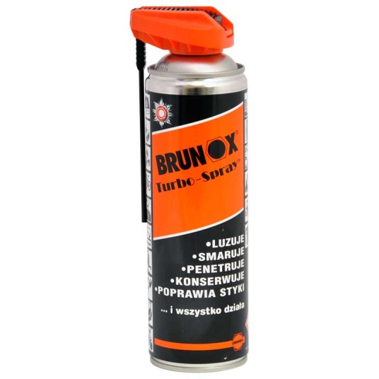 Preparat Brunox TURBO-SPRAY Uniw.;500ml;Spray