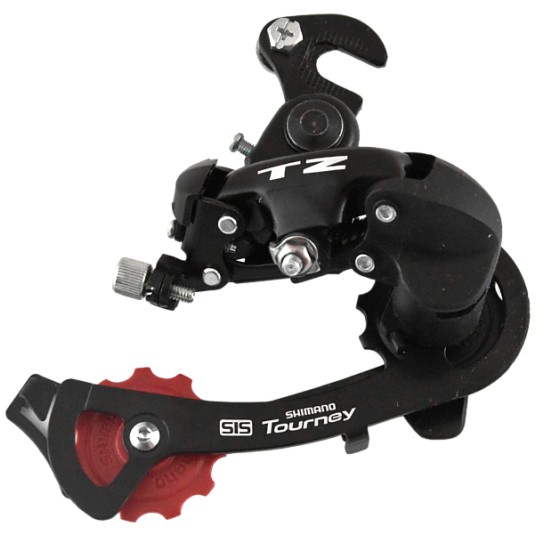 Przerz. tył RD-TZ500 6s;Hak;GS;Shimano;CZARNA