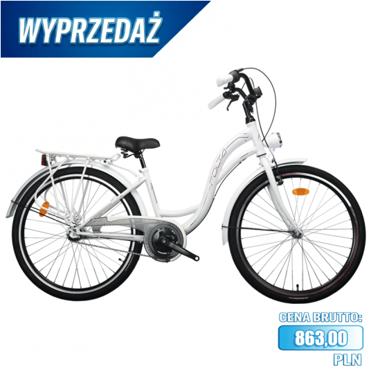 Rower 26" SEDONA SWAN2 Stal;3B;VB WH -zdjęcie numer 1