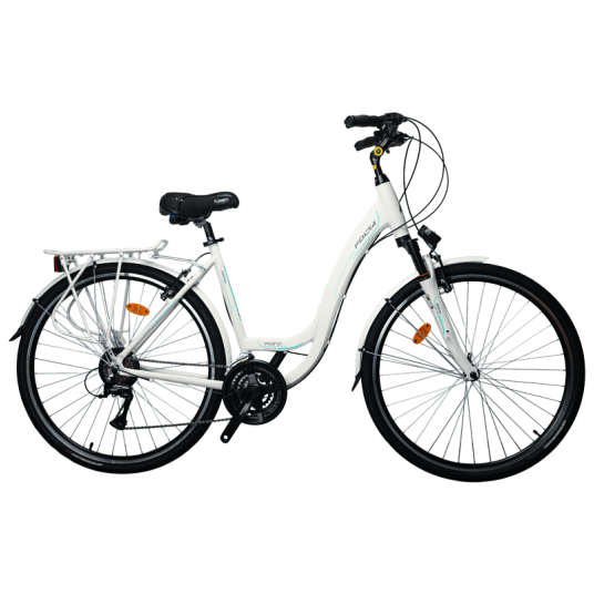 Rower 28" ADRA Alu;3x7s;VB WH