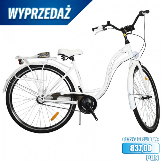 Rower 28" SEDONA SWAN2 Stal;3B;VB WH -zdjęcie numer 1