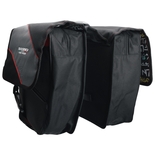 Sakwa BASSO-T025 n/Bagażnik;2kom.;28litrów