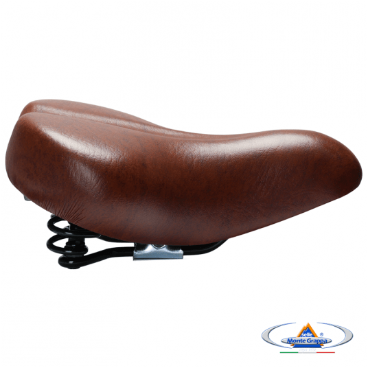 Siodło 061 AMERICA 265x215mm;Sprężyny;Brązowe -zdjęcie numer 4