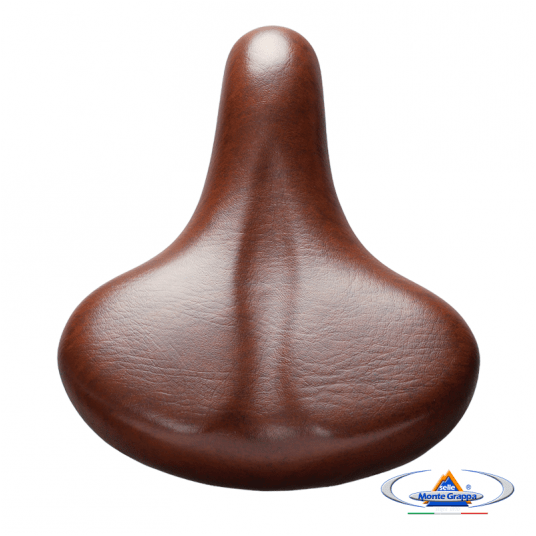 Siodło 061 AMERICA 265x215mm;Sprężyny;Brązowe -zdjęcie numer 3