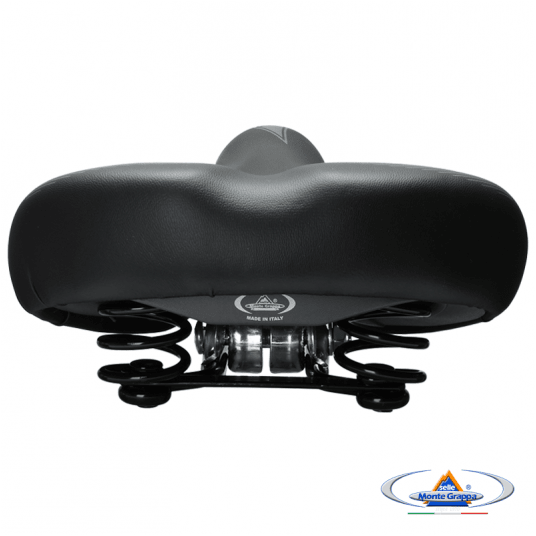 Siodło 061 AMERICA 265x215mm;Sprężyny;Czarne -zdjęcie numer 6