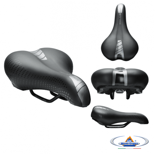 Siodło 1340 MIL.LEGUA 275x160mm;Czarne -zdjęcie numer 1