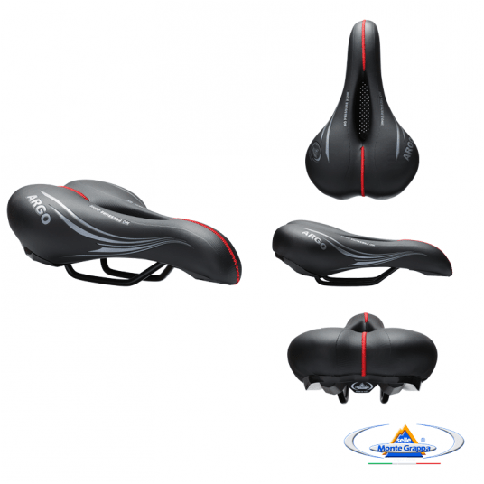 Siodło 1370 ARGO 280x160mm;Czarne -zdjęcie numer 1