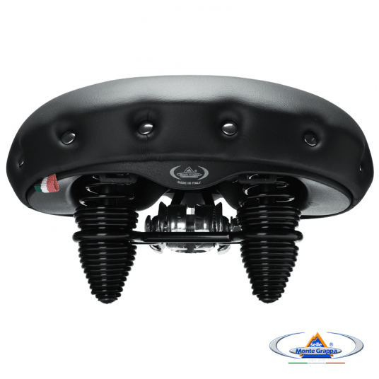 Siodło 1605 NEVADA 270x245mm;Sprężyny;Czarne -zdjęcie numer 6