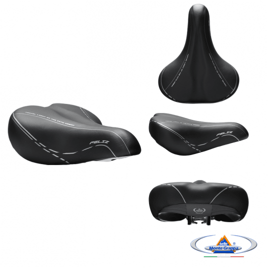 Siodło 1610 FELIZ 260x210mm;Jarzmo;Czarne -zdjęcie numer 1