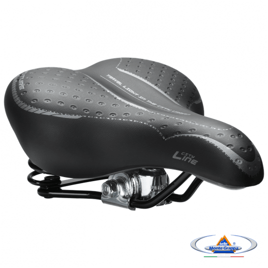 Siodło 1900 FUTURE Damskie;250x190mm;Sprężyny;Czarne -zdjęcie numer 5