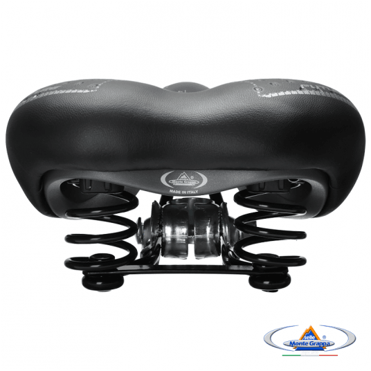 Siodło 1900 FUTURE Damskie;250x190mm;Sprężyny;Czarne -zdjęcie numer 6