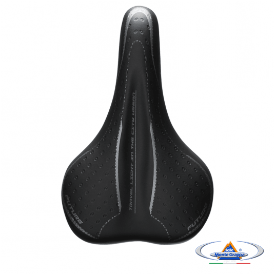 Siodło 1900 FUTURE Męskie;275x170mm;Sprężyny;Czarne -zdjęcie numer 3