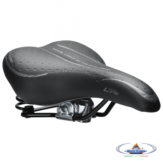 Siodło 1900 FUTURE Męskie;275x170mm;Sprężyny;Czarne -zdjęcie numer 5