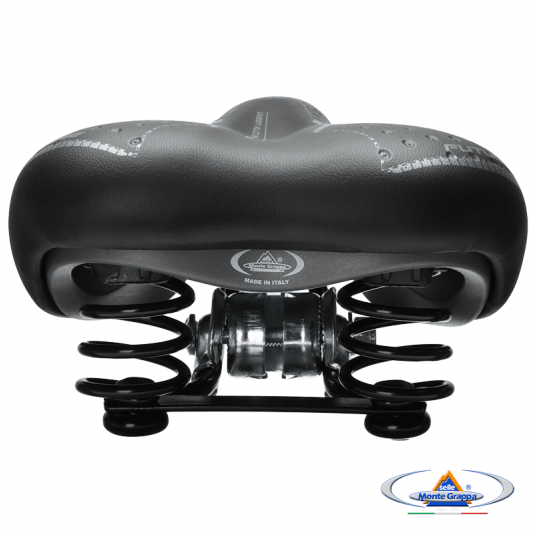 Siodło 1900 FUTURE Męskie;275x170mm;Sprężyny;Czarne -zdjęcie numer 6