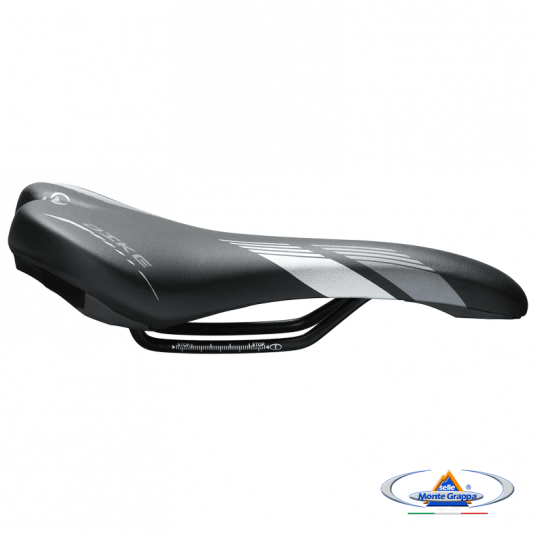 Siodło 3022 DIKE 280x150mm;Czarno/Srebrne -zdjęcie numer 4