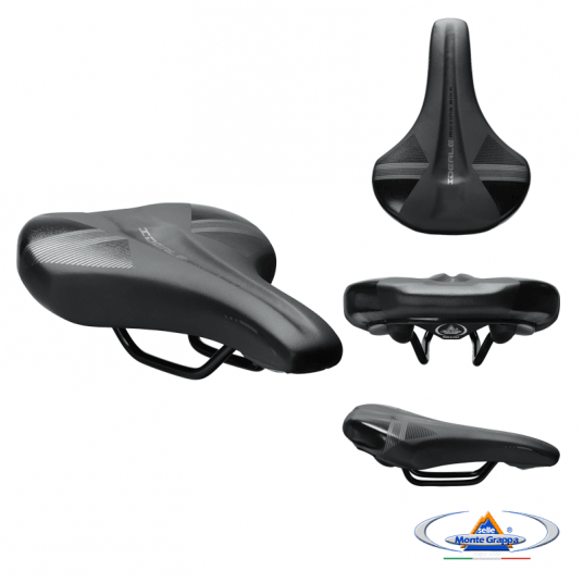 Siodło 3024 IDEALE 250x170mm;Czarne -zdjęcie numer 1