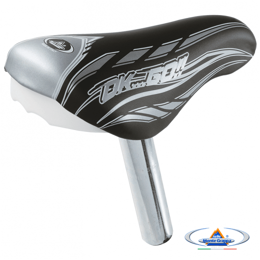 Siodło 451 OK GO Dziec.;210x120mm;Wsp.25.4mm;Czarno/Szare -zdjęcie numer 2