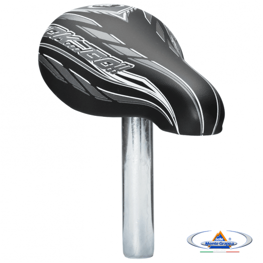 Siodło 451 OK GO Dziec.;210x120mm;Wsp.25.4mm;Czarno/Szare -zdjęcie numer 5