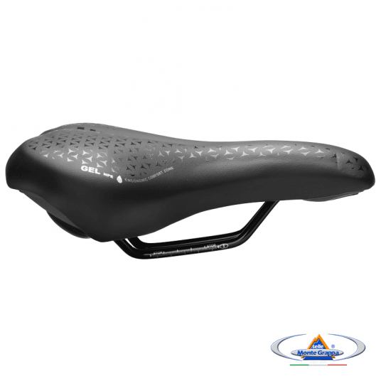 Siodło 6200GEL ASOLA Żelowe;265x195mm;Czarne -zdjęcie numer 3