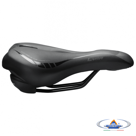 Siodło 6255PLUS LYRA 270x200mm;Elastomer;Czarne -zdjęcie numer 4